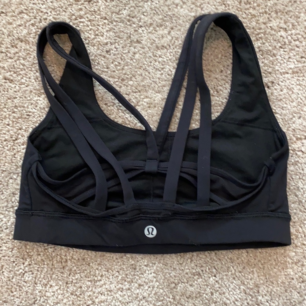 LuluLemon Black Sports Bra